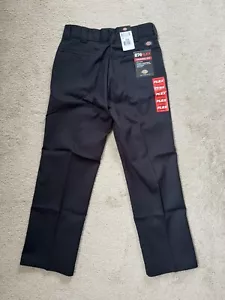 Dickies Men's 874 Flex Original Fit Work Pants Black 34x30 New - Picture 1 of 6