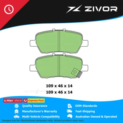 PROTEX Ultra Brake Pads For HONDA ODYSSEY RB K24A 2008-2014 #DB1847CP - image 1 of 4