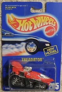 Hot Wheels TREADATOR Moc Neu 1993 Collector Card #205 - Bild 1 von 2