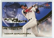 2001 Fleer Triple Crown Future Threats - #6 - Nomar Garciaparra - Boston Red Sox