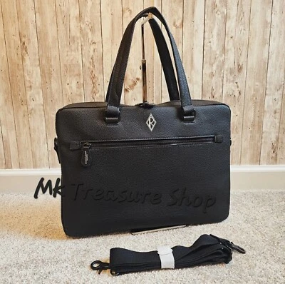 Ralph Lauren Maletín Negro Laptop Bolso Mensajero NUEVO Foto 1 de 4