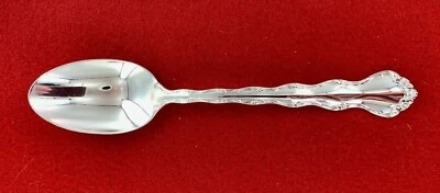 Cucharadita Reed & Barton Tara plata esterlina sin monograma 5-7/8" Foto 1 de 2