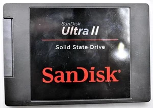 SANDISK ULTRA II SDSSDHII-480G 480GB 2.5" SATA SSD HARD DRIVE #90145# - Picture 1 of 2