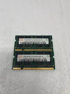Hynix Korea DDR Laptop/Notebook Memory 1GB (2X512MB)PC2-5300S-555-12 - Picture 1 of 2