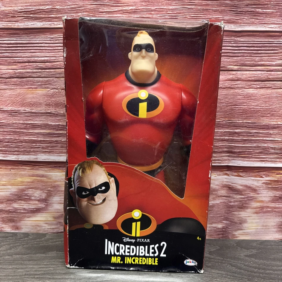 Disney Incredibles 2 Action Figures Mr. Incredible Jack-Jack & Racoon Lot