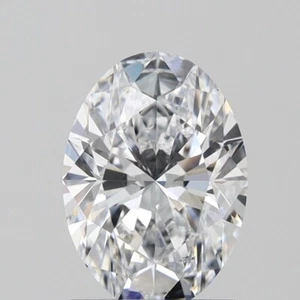 1.50 CT Oval Brilliant Cut Solitaire Engagement Ring - Picture 1 of 11