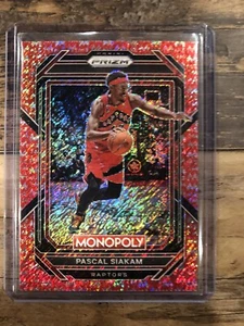 2023 Prizm Monopoly Pascal Siakam Red Money Shimmer Prizm 098/100 - Bild 1 von 2