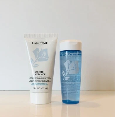 2-Pc Lancome Crème Radiance Cleanser & Tonique Radiance Toner, 50ml/1.7oz Each - Image 1 of 2
