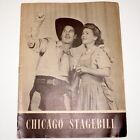 Chicago Stagebill 1943 OKLAHOMA Harry Stockwell Mary Marlo Pamela Britton