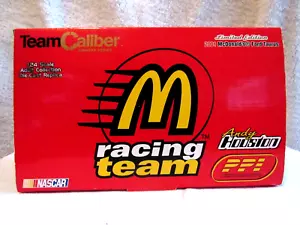 2001 ANDY HOUSTON #96 Team Caliber McDonalds Red Ford Taurus 1:24 LE Diecast NIB - Picture 1 of 6