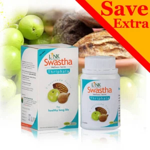 Link 100% Natural Swastha THRIPHALA para una larga vida saludable | 3 frutas Ayurveda - Imagen 1 de 7