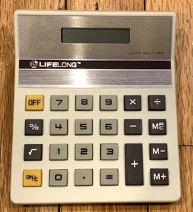 Calculadora de por vida Hanig & Co. no funciona - piezas utilería exhibición oficina vintage - Imagen 1 de 3