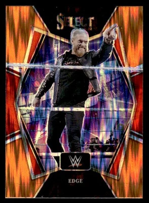 Edge 2022 Panini Select WWE Orange Flash Prizms #103 ESE - Image 1 of 2