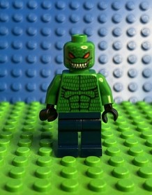 LEGO BATMAN 2006 KILLER CROC&mdash;MINIFIGURE-MINIFIG-bat008-7780-NO CRACKS-AUTHENTIC