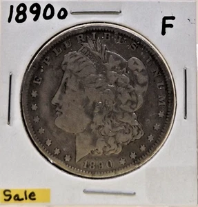1890-O F - Morgan Silver Dollar - Nice Key Date - Picture 1 of 2