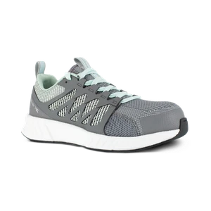 Reebok Work Women's Fusion Flexweave™ Composite Toe EH Athletic Work Shoe Grey/M - Picture 1 of 4