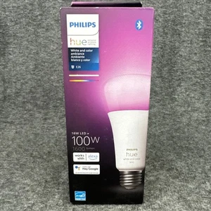 Philips Hue 100W LED Smart Bulb - White and Color Ambiance 562982 SEALED - Picture 1 of 9