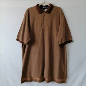 Polo Golf Ralph Lauren Mens Brown Classic Fit Short Sleeve Polo Shirt Size XXL - Picture 1 of 7