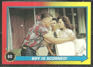 1989 BACK TO THE FUTURE PART II BIFF IS SCORNED! #60 - Picture 1 of 2