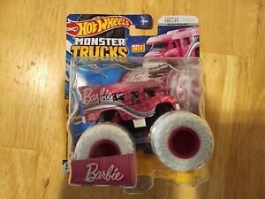 2023 Hot Wheels Monster Trucks Barbie Pink Ultimate Camper VHTF