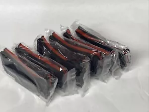 Epson ERC 30/34/38 Blk Red (6) Printer Ribbons Box - Picture 1 of 4