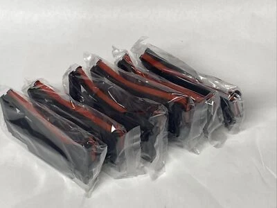 Epson ERC 30/34/38 Blk Red (6) Printer Ribbons Box - Image 1 of 4