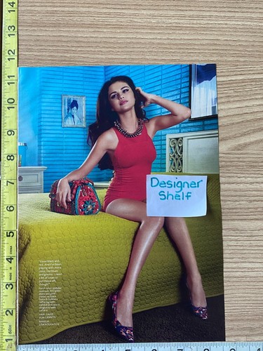 Selena Gomez In Fendi Nuoto Moda Editoriale 2013 Rivista Fotografia