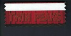 TWIN PEAKS PROMOTIONAL COMIC CON BADGE PROMO
