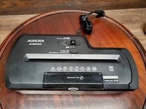 Aurora GB Strip-Cut Paper Shredder Office 8-Sheet, CD Destroyer, without Basket - Picture 1 of 4