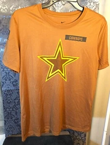 Nike Tee - Herren braun NFL Dallas Cowboys Solute to Veterns Kurzarm Shirt Gr. M - Bild 1 von 6
