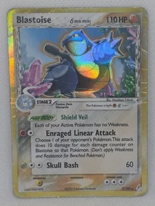 Blastoise (Delta Species) 2/100 Crystal Guardians Holo Rare Pokemon TCG Nintendo - Picture 1 of 2