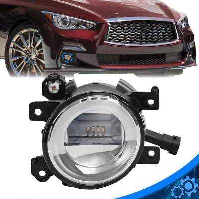 Faro antiniebla LED para 15 Infiniti Q50 QX60 QX80 2014-2020 pasajero lado derecho Foto 1 de 4
