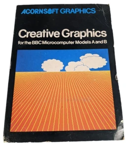 CREATIVE GRAPHICS 1982 BIG BOX VINTAGE ACORN ELECTRON BBC MODEL B - Picture 1 of 3