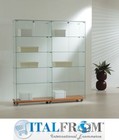 Exposition Vitrine H180x157x40 Cm Mobilier De Musee Boutique Cristal Italfrom