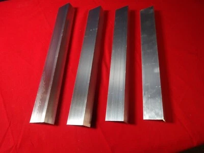 1,5 «X 1» алюминиевый угол 0,080» толщиной 12» в длину (4 штуки) - Изображение 1 из 4