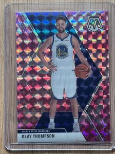 2019-20 Posaico Panini Rosa Prizm #80 Klay Thompson - Foto 1 di 2