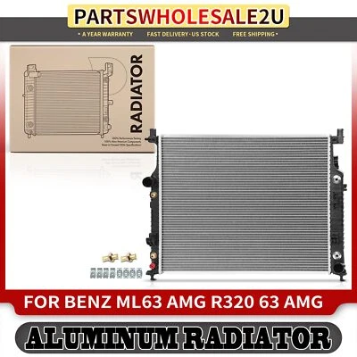 Radiator with Transmission Oil Cooler for Mercedes-Benz W164 ML63 AMG W251 R320 - Image 1 of 4