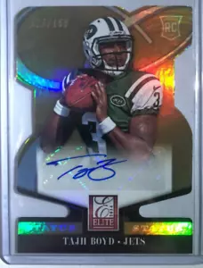 2014 Panini Elite - Rookie Status Gold Die-Cut #186 Tajh Boyd /199 (AU, RC) - Picture 1 of 2