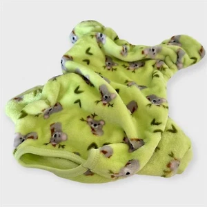 Haustier Fleece Pyjama groß Koala Print Frisco von Chewy grün kuscheliges Kostüm Hund Katze - Bild 1 von 6