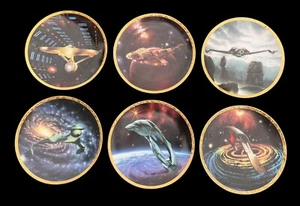 Star Trek The Voyagers Collector Plates - Set of 6 - Picture 1 of 14