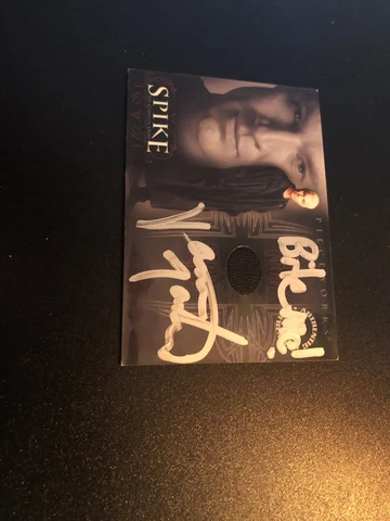 Spike James Marsters Signed! Pieceworks PW-2 Cover
