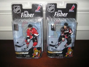 MCFARLANE NHL 26 MIKE FISHER CHASE BLACK JERSEY COLLECTOR LEVEL #731/1000 LOT - Picture 1 of 3
