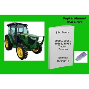 John Deere 5050E 5055E 5065E 5075E Tractors (Europe) Technical Manual Read Desc. - Picture 1 of 1