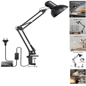 Lepro Retro-LED Schreibtischlampe, E27, schwenkbar & verstellbar - Bild 1 von 9