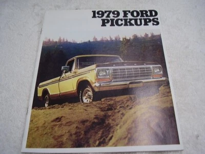 1979 FORD ПИКАП БРОШЮРА ОРИГИНАЛЬНЫЙ БЕСПЛАТНАЯ ПОЧТА - Изображение 1 из 4