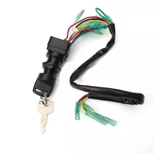 Ignition Key Switch Assembly for Yamaha Outboard Control Box 703-82510-43-00 - Foto 1 di 5