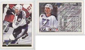 1993-94 O-Pee-Chee Premier Gold Chris Kontos #215