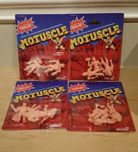 SDCC 2015 Super7 Masters of the Universe MOTU MOTUSCLE juego de 4 tarjetas SIN PERFORAR - Imagen 1 de 1