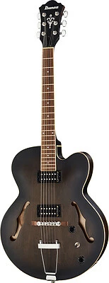 Ibanez chitarra semiacustica AF55TKF Transparent Black Flat 4/4 - Immagine 1 di 4