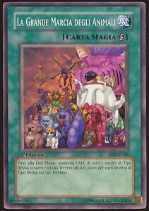 THE GREAT MARCH OF ANIMALS - FET-IT048 1ST EDITION YU-GI-OH